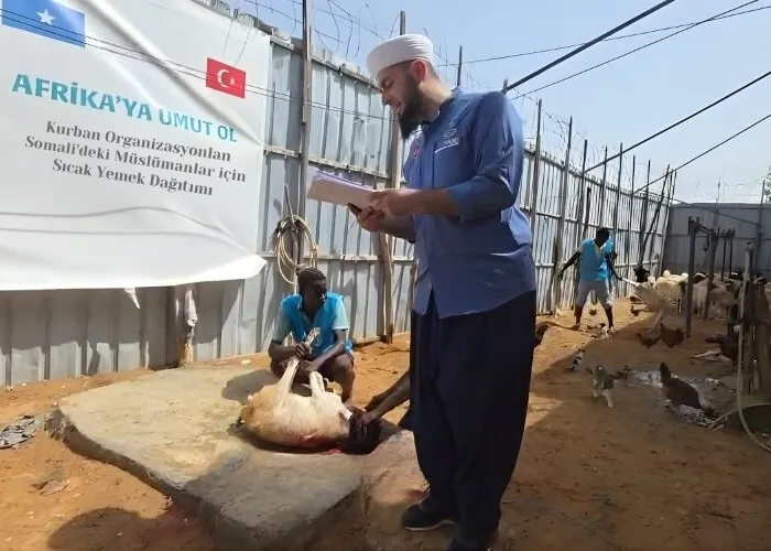 Somali Afrika kurban bağışı ve kurban dağıtımı